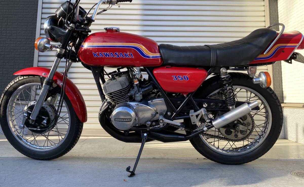 350SS マッハ2 S2 1971年 レストア済み 程度バッチリ 車検1年7ヶ月付きの画像4