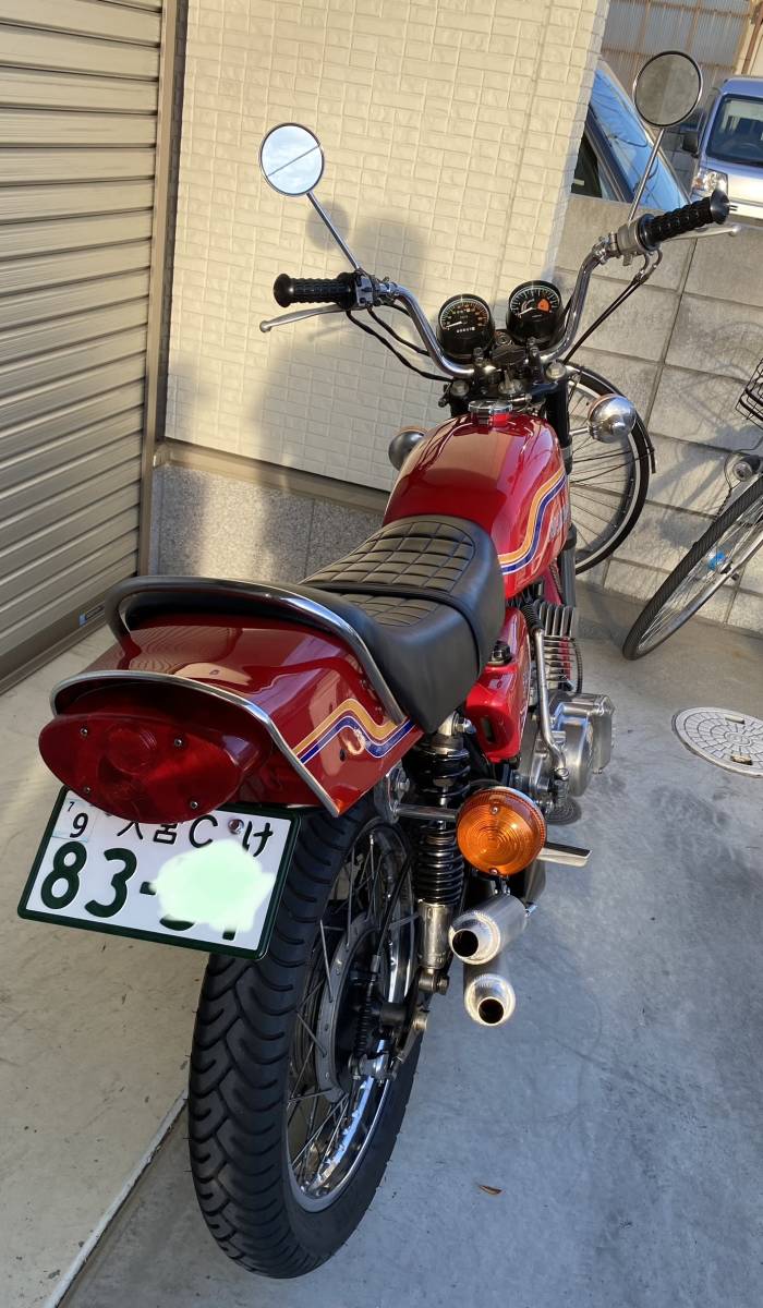 350SS マッハ2 S2 1971年 レストア済み 程度バッチリ 車検1年7ヶ月付きの画像2