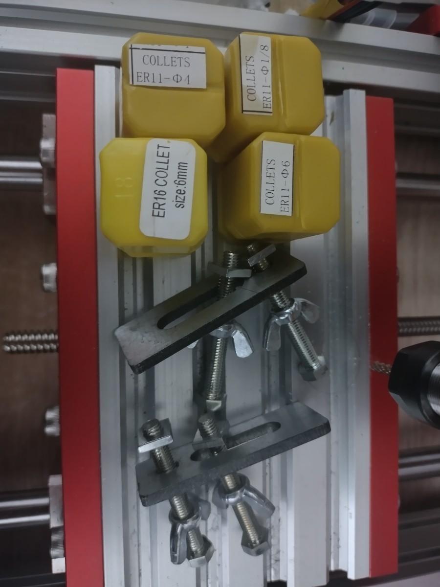 ジャンク扱い CNCフライス CNC 改造品 アルミ加工 フライス盤 ジャンク扱い CNCフライス CNC 改造品 アルミ加工 フライス盤