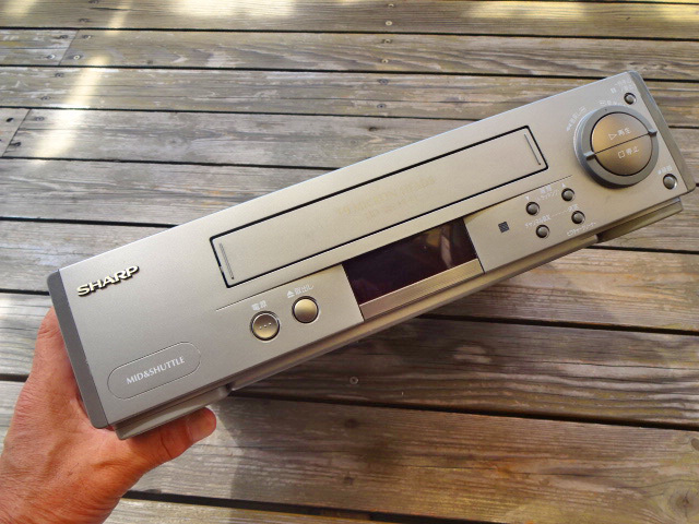  used * sharp SHARP* video cassette recorder *VC-HF630*VHS HQ HiFi* manual attaching 