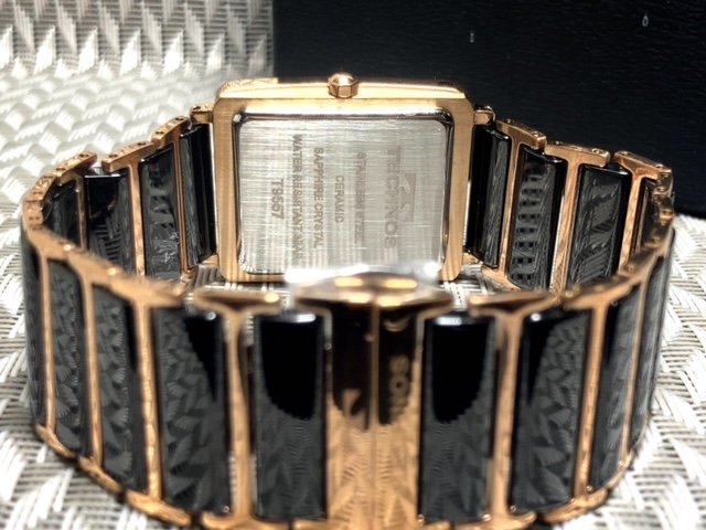 新品 テクノス TECHNOS 正規品 腕時計 アナログ 3気圧防水機能 クオーツ カレンダー ステンレススチール サファイアガラス プレゼント_画像6