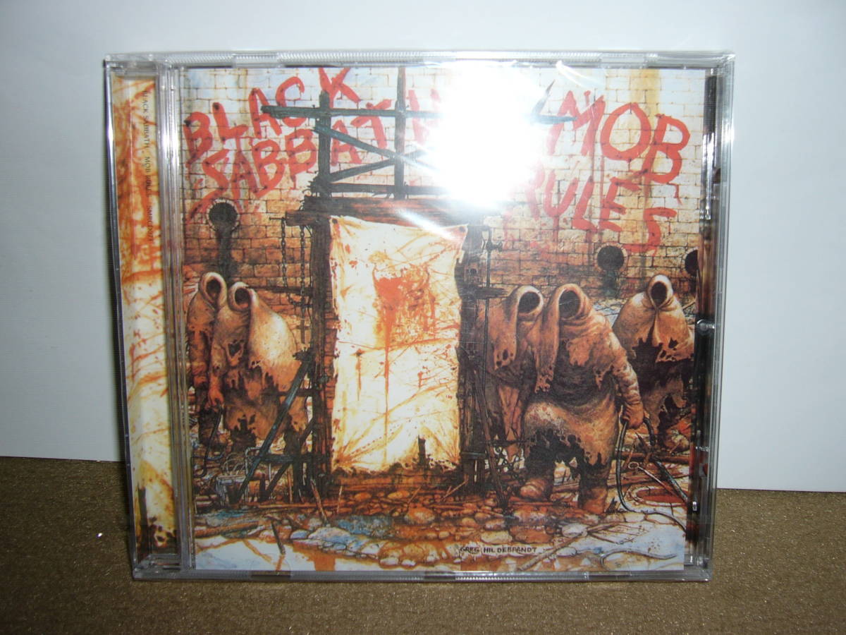 Ronnie James Dio在籍時Black Sabbath第二弾 　初期回帰的な大傑作「Mob Rules」リマスター盤　輸入盤未開封新品。_画像1
