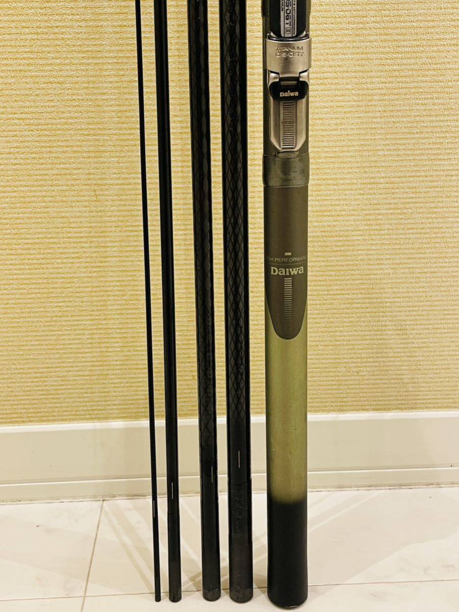 【良品】Daiwa ダイワ　高級チヌ竿　飛竜 クロダイ 1-53 63U 黒鯛　クロダイML cw POWER MESH_画像3