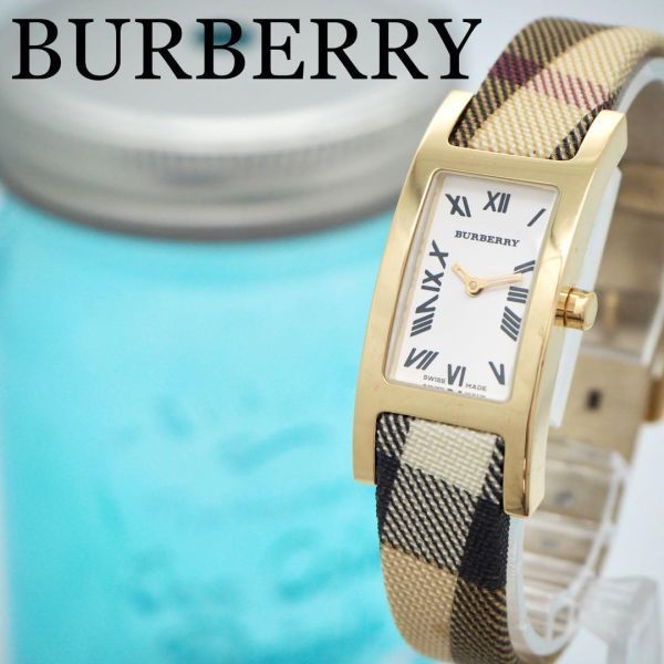 734 BURBERRY バーバリー時計　レディース腕時計　ノバチェック　人気