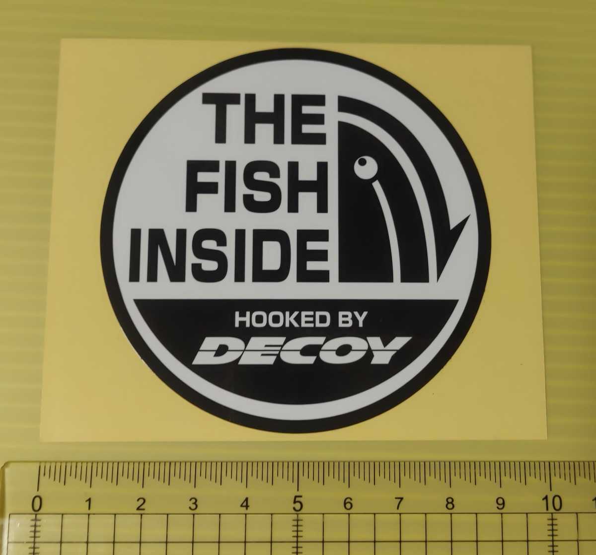 ★デコイ ステッカー★DECOY THE FISH INSIDE_画像1