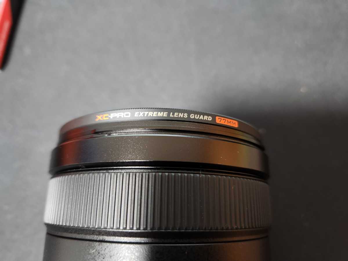 【極美品】SONY　FE 24-105mm F4 G OSS SEL24105G　ハクバ HAKUBA 77mm レンズフィルター XC-PRO_画像5