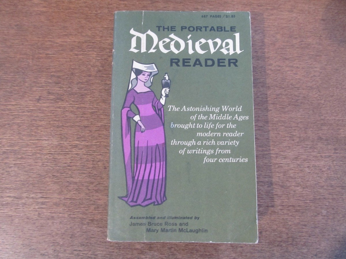 2402MK●洋書「The Portable Medieval Reader」James Bruce Ross & Mary Martin McLaughlin/The Viking Press/1966_画像1