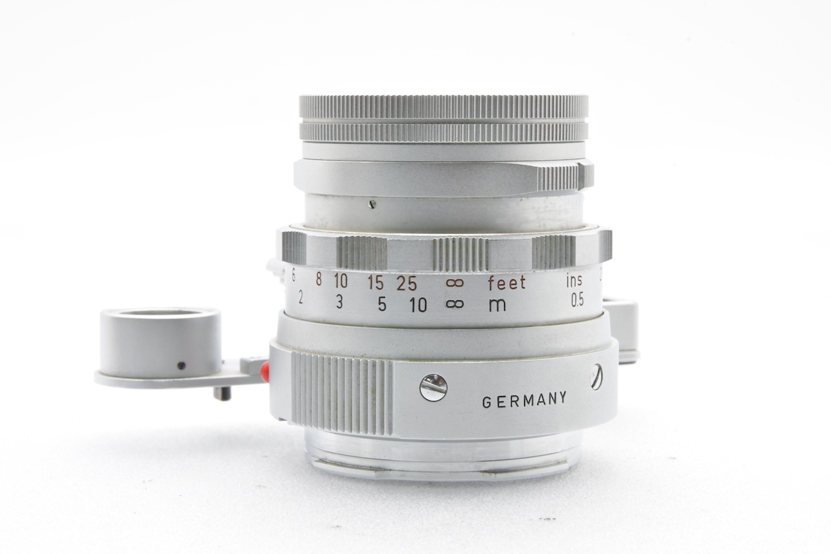 Leica DR SUMMICRON 50mm F2 メガネ付 1961年製 Mマウント ライカ レンジファインダー用 レンズ_画像7