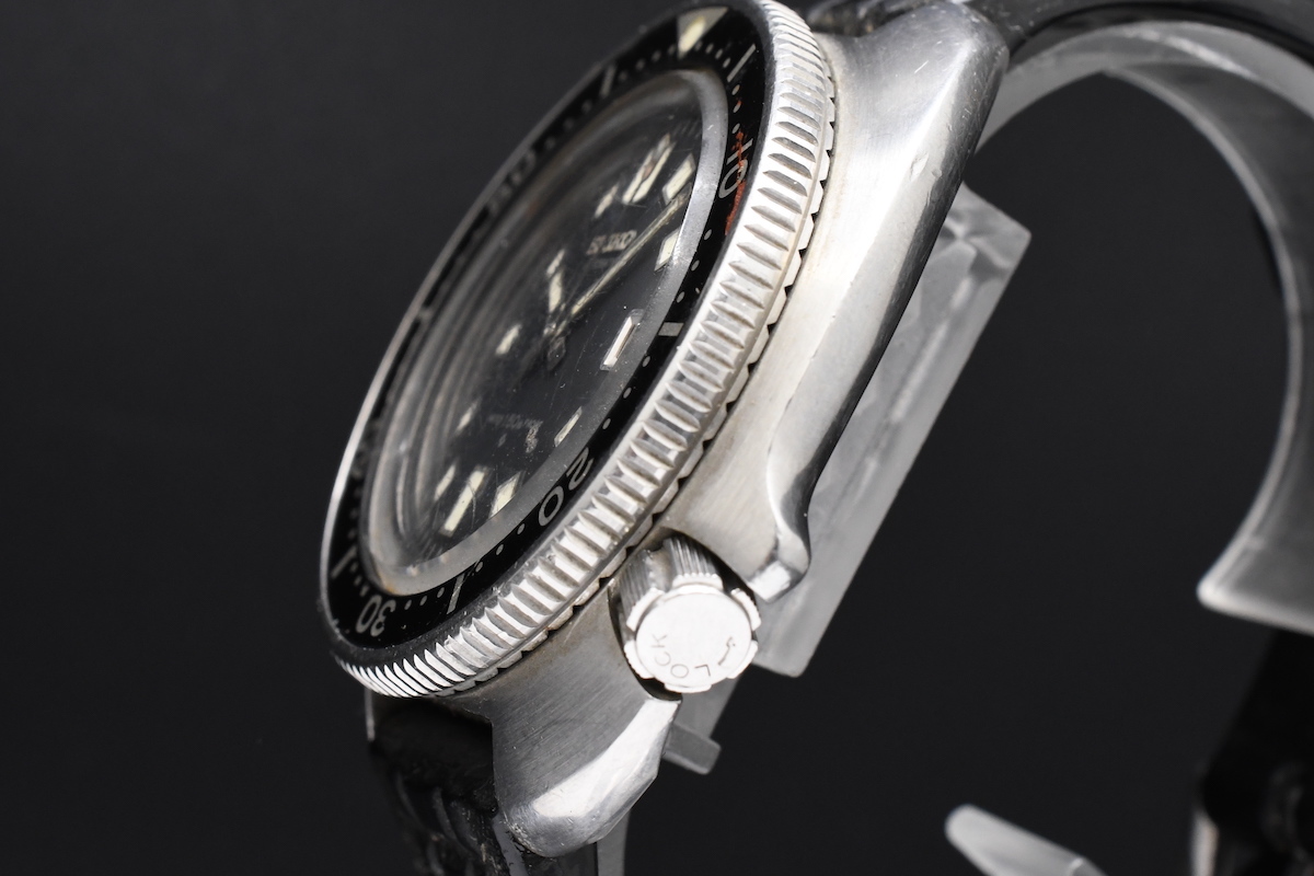 ジャンク SEIKO 2nd DIVER ウエムラダイバー Ref：6105-8110 セイコー セカンドダイバー オリジナルベルト付 ■ 21146_画像5