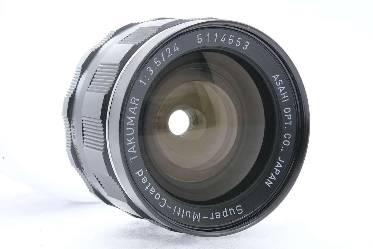PENTAX S-M-C TAKUMAR 24mm F3.5 M42マウント ペンタックス MF一眼レフ用 広角単焦点レンズ_画像3