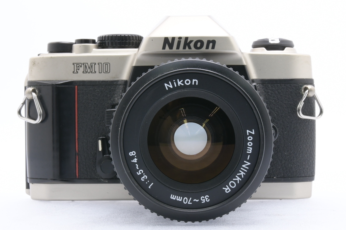 Nikon FM10 + Ai-s Zoom-NIKKOR 35-70mm F3.5-4.8 ニコン MF一眼レフ ズームレンズ_画像1