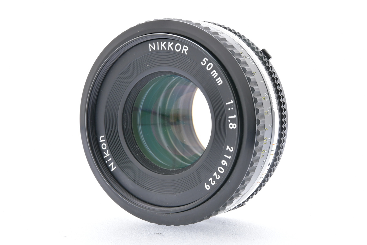 Nikon EM + AI-S NIKKOR 50mm F1.8 ニコン フィルムカメラ 標準単焦点レンズ_画像8