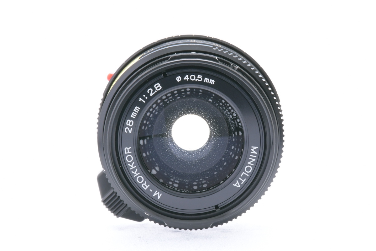 MINOLTA M-ROKKOR 28mm F2.8 Mマウント ミノルタ レンジファインダー用 広角単焦点レンズ_画像2
