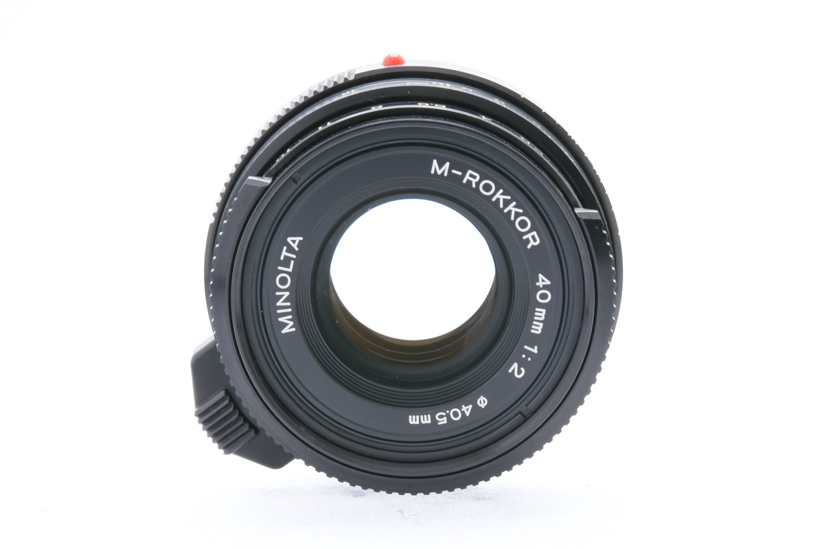 MINOLTA M-ROKKOR 40mm F2 Mマウント ミノルタ レンジファインダー用 標準単焦点レンズの画像2