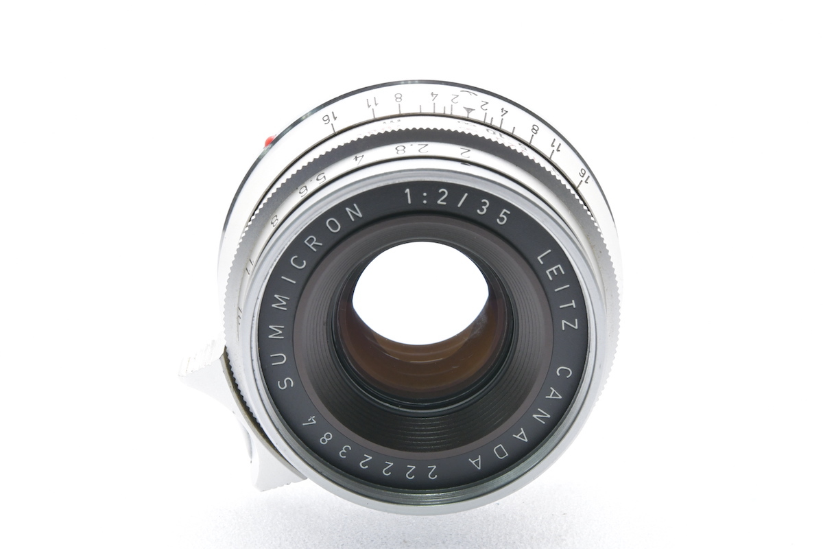 Leica LEITZ CANADA SUMMICRON 35mm F2 Mマウント 1st 第1世代 8枚玉 ライカ ズミクロン_画像2