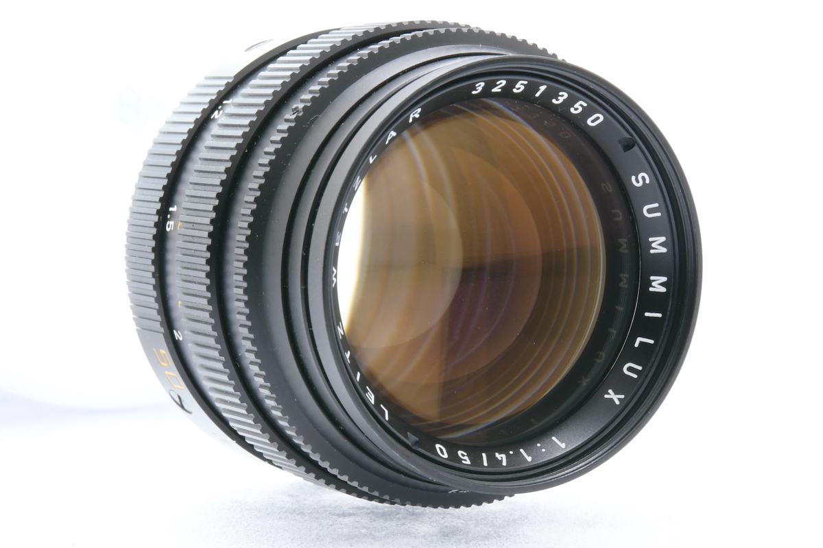 Leica SUMMILUX 50mm F1.4 ブラック 2nd 第2世代 Mマウント ライカ 標準 単焦点レンズ ズミルックス_画像3