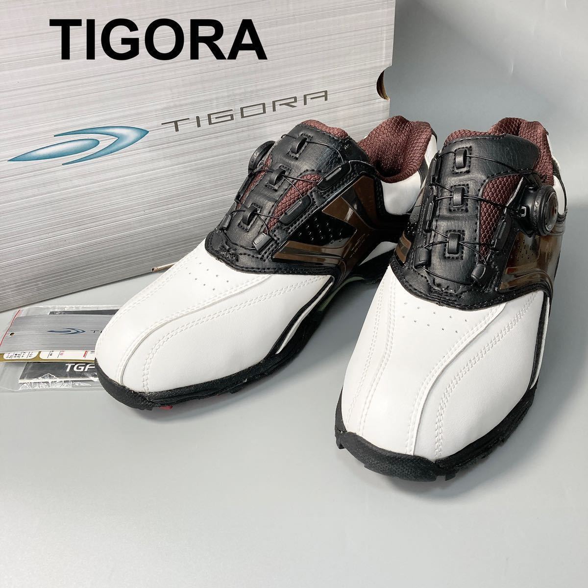  новый товар TIGORAtigola туфли для гольфа dial тип Golf одежда шиповки 25cm мужской B12430-122
