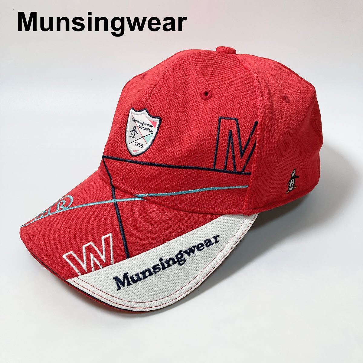 Munsingwear マンシング ウェア ゴルフ スポーツ トレーニング 帽子 キャップ ゴルフキャップ 56〜59cm メンズ B12430-150_画像1