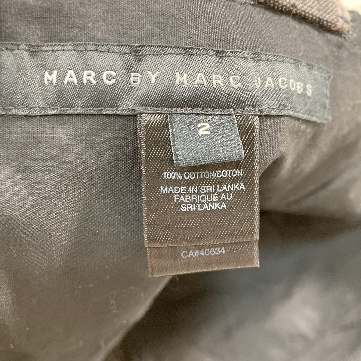 MARC BY MARC JACOBS マークジェイコブス エプロンワンピース デニム 2 レディース B22413-102_画像8