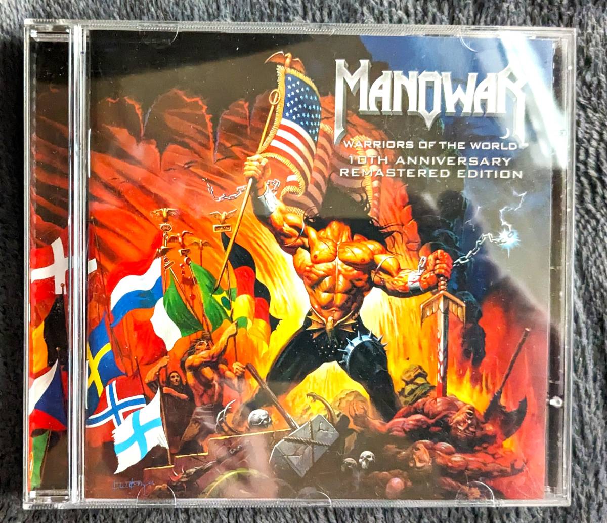 [ including in a package possible ]Warriors Of The World: 10th Anniversary Edition Manowarmano War foreign record 