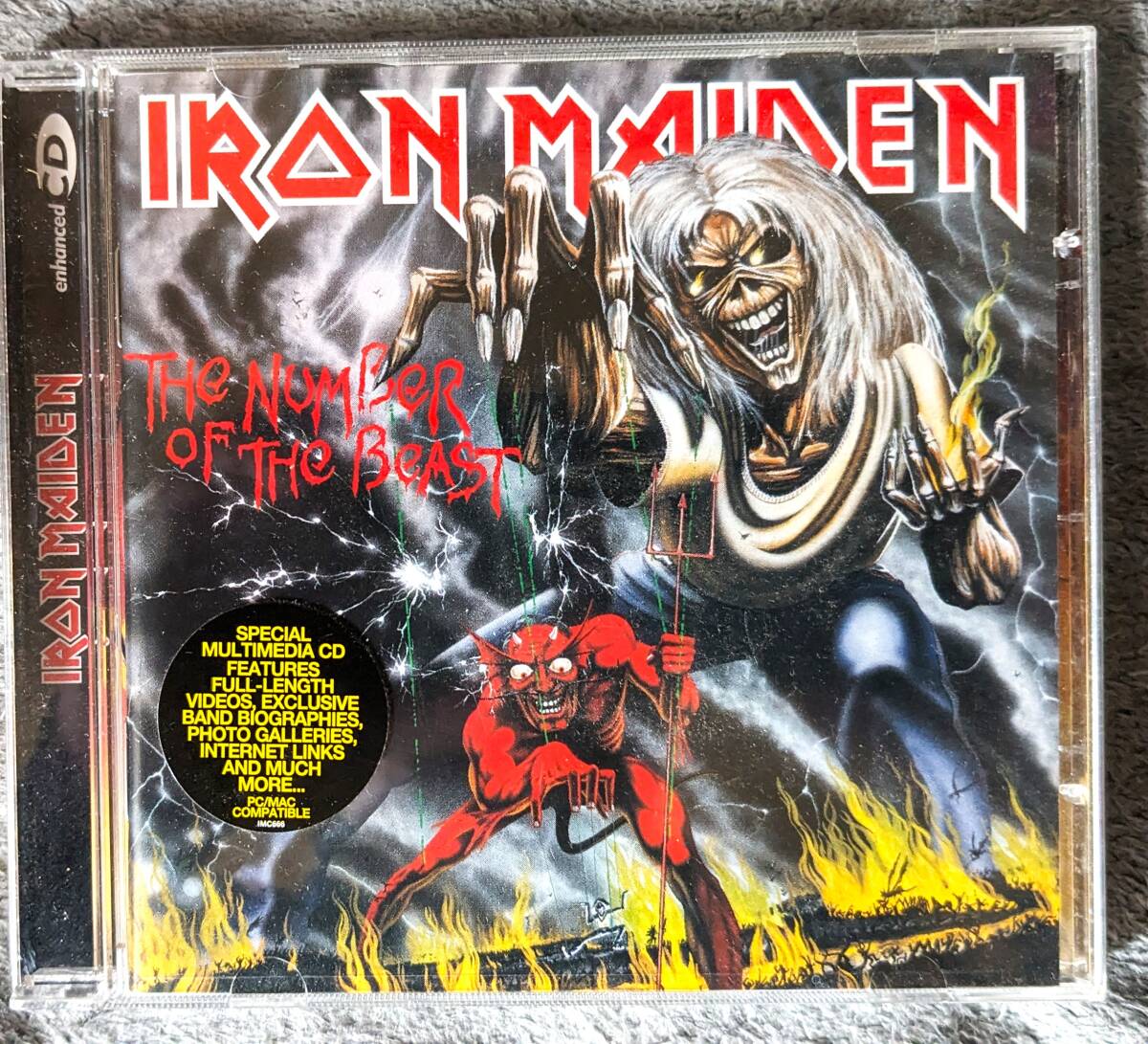 [ including in a package possible ]THE NUMBER OF THE BEAST IRON MAIDEN iron * Maiden foreign record (en handle sdo specification )