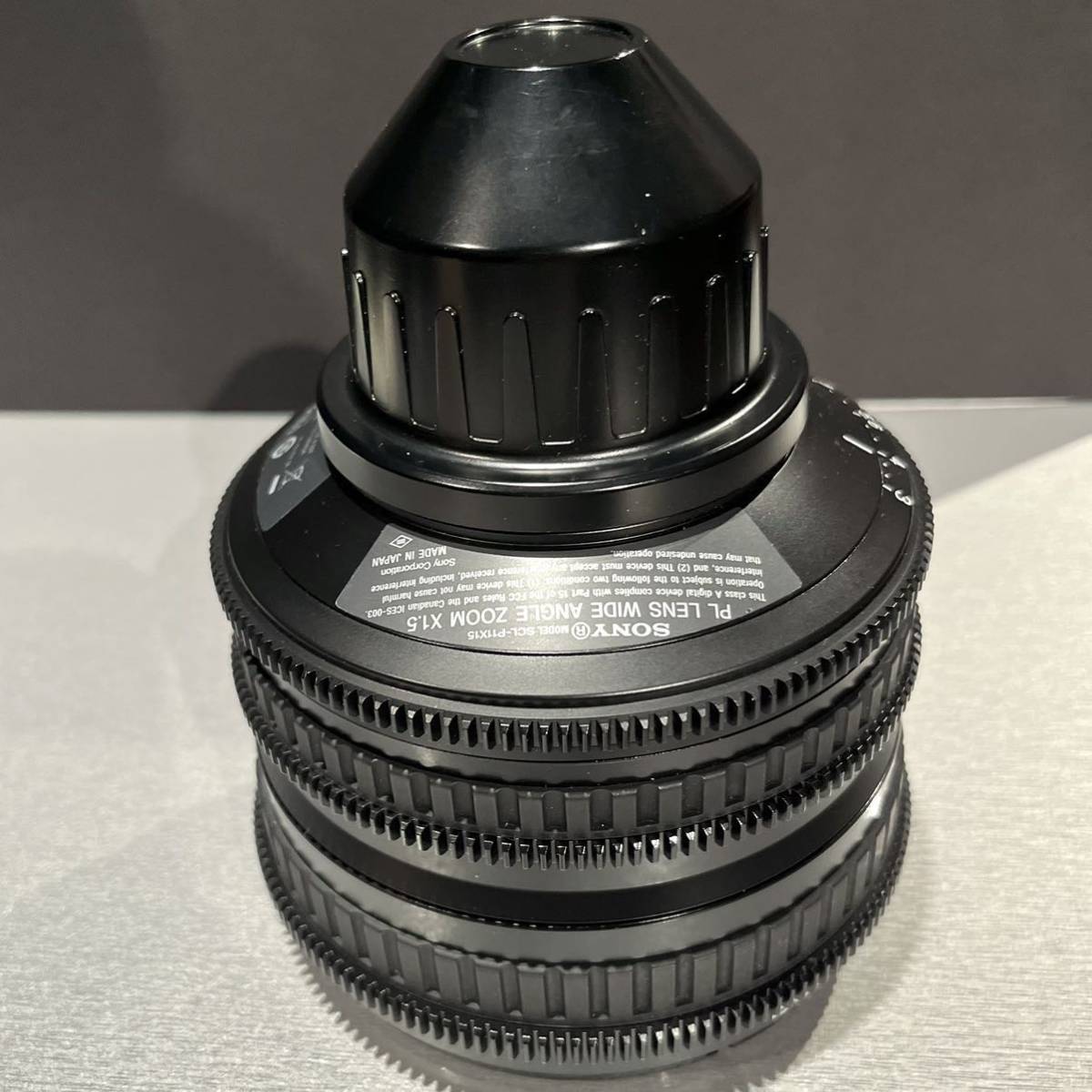 34000円 SONY シネレンズ 11-16mm T3.0 SCL-P11X15 PLマウント 34000円 SONY シネレンズ 11-16mm T3.0 SCL-P11X15 PLマウント