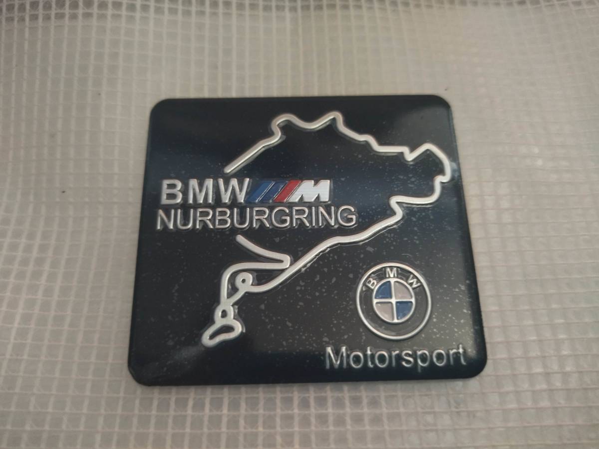【送料無料】BMW M Performance エンブレムプレート　横6.2cm×縦5.6cm ⑥ _画像1