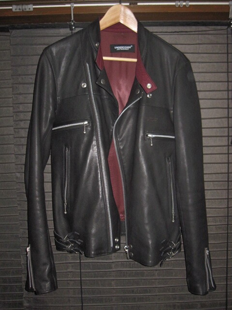 UNDERCOVER シープスキン シングルライダース ジャケット 3(L UNDERCOVER シープスキン シングルライダース ジャケット 3(L