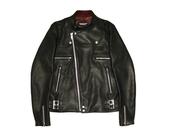 UNDERCOVER シープスキン シングルライダース ジャケット 3(L UNDERCOVER シープスキン シングルライダース ジャケット 3(L