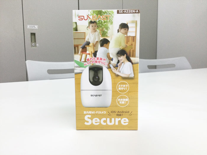 【新品未開封品】 室内用Wi-Fiカメラ　SUNEAST　Secure SE-A22EN-A ★本州送料無料★　（管理番号1201）_画像1