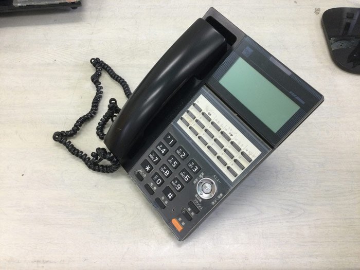 ★本州送料無料★ saxa（サクサ） 18ボタン標準電話機(黒) TD510(K) リユース中古ビジネスフォン(管理番号1222)_画像7