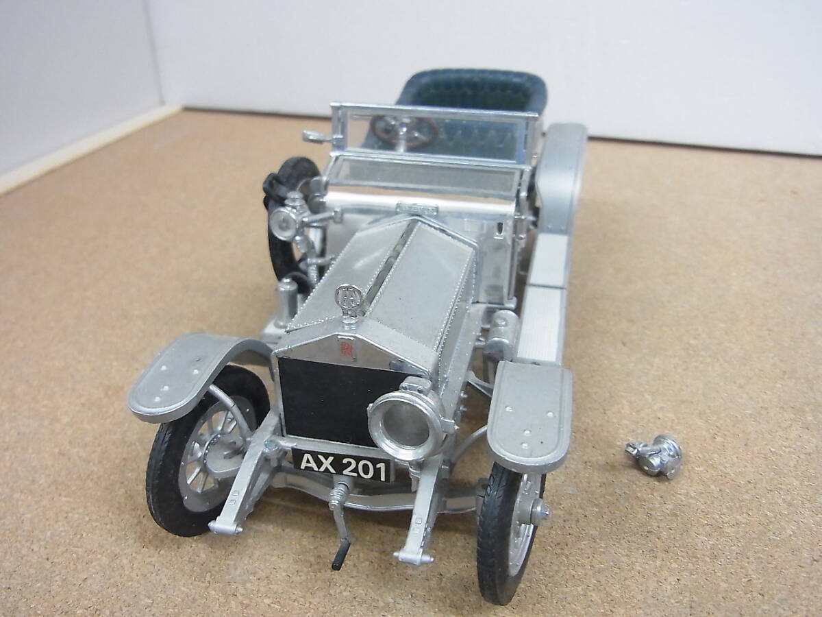 ジャンク　フランクリンミント◇ 1/24　1907 ROLLS-ROYCE SILVER GHOST　ロールスロイス　シルバーゴースト_画像2