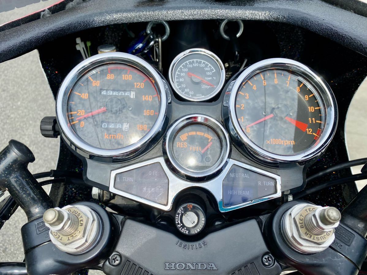 ホーク バブ 油温計 ヨシムラ 当時物 旧車 CBX GS ゼファー XJR ホーク バブ 油温計 ヨシムラ 当時物 旧車 CBX GS ゼファー XJR