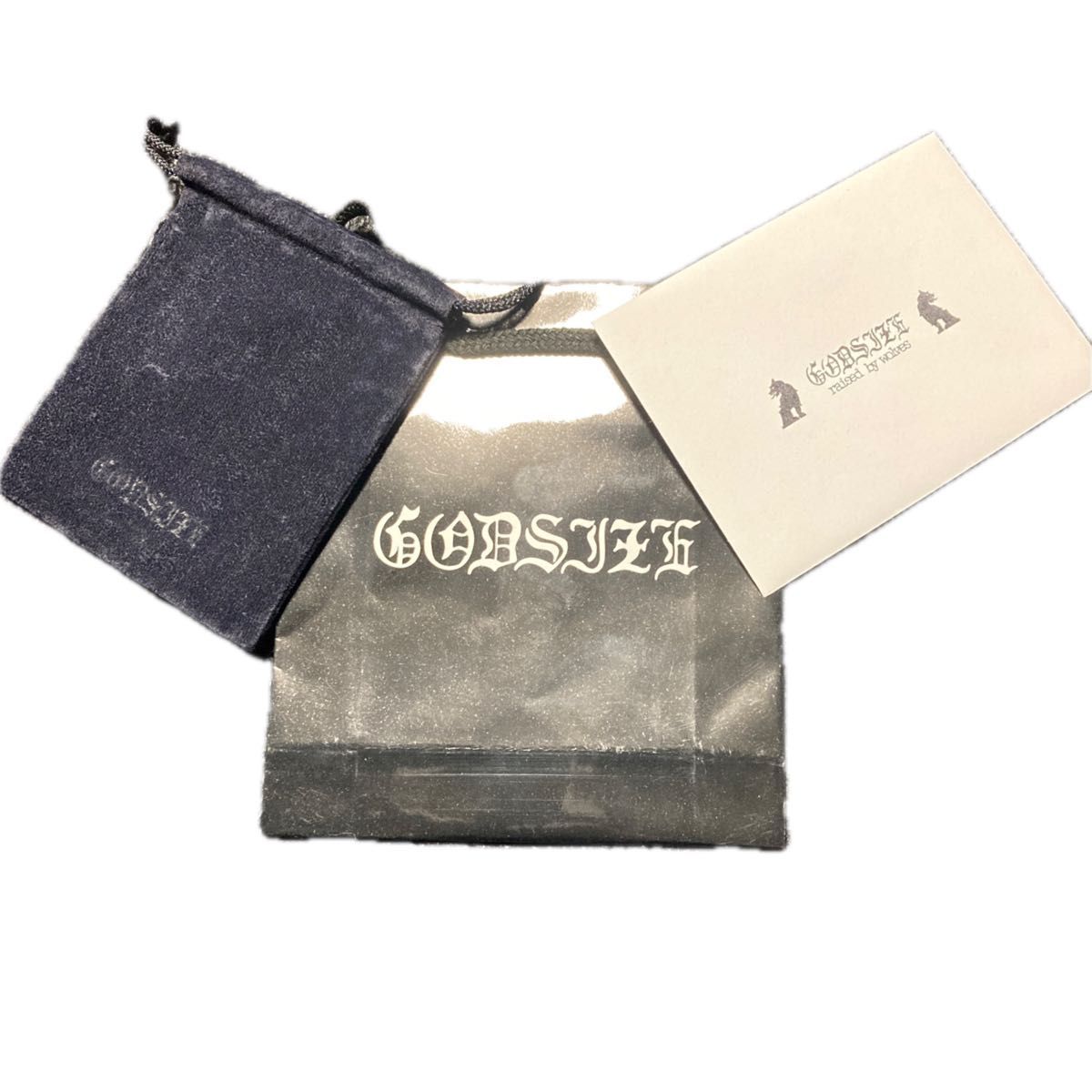 GODSIZE ゴッドサイズ パイプフックレザーブレスレット定価¥24 GODSIZE ゴッドサイズ パイプフックレザーブレスレット定価¥24