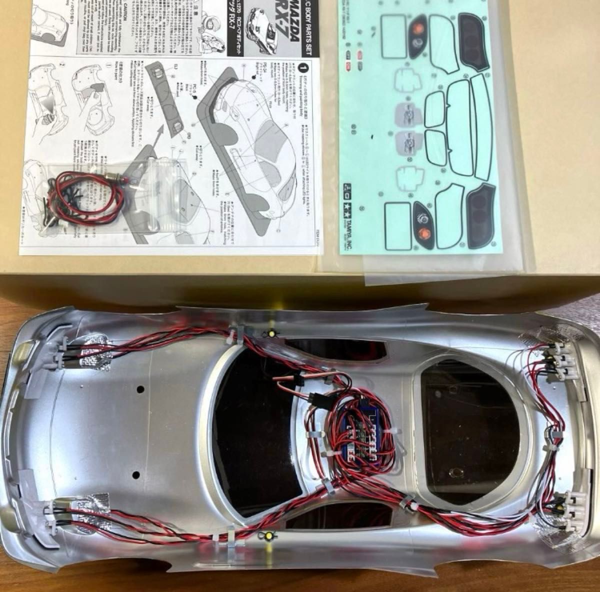 電飾付き SP 1270 マツダ RX-7 スペアボディセット 51270|Yahoo 電飾付き SP 1270 マツダ RX-7 スペアボディセット 51270|Yahoo