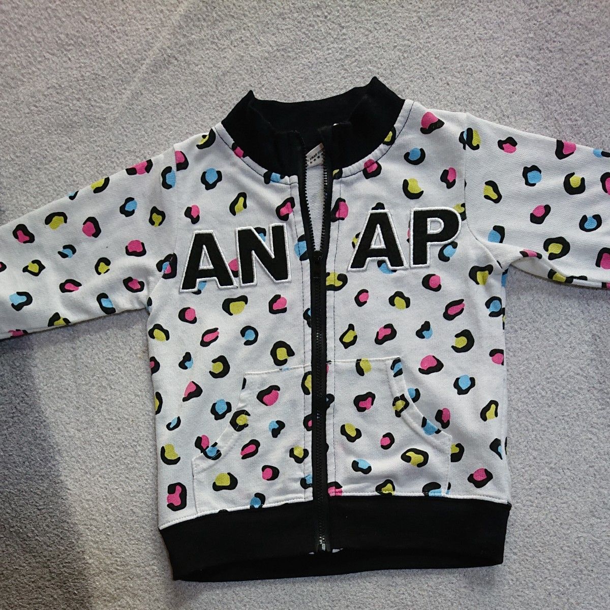 size 90 ANAP KIDS ジップトレーナー