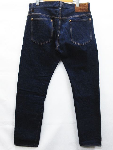 ■ 美品 TCB JEANS TCBジーンズ CATBOY デニムパンツ ジーンズ インディゴ 濃紺 メンズ W32_画像2