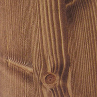【送料別途】北欧パインオーダーラック Leaf (奥行20×幅80×高さ180cm) 塗装済み 天然木 本棚_ブラウン