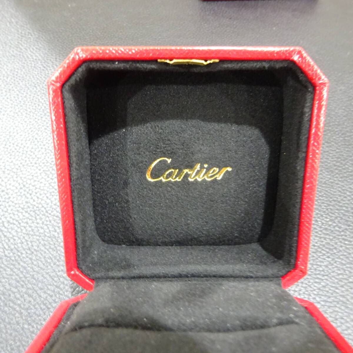 1円～ CARTIER カルティエ 箱のみ リングケース 指輪ケース 空箱 収納ボックス アクセサリーケース_画像3