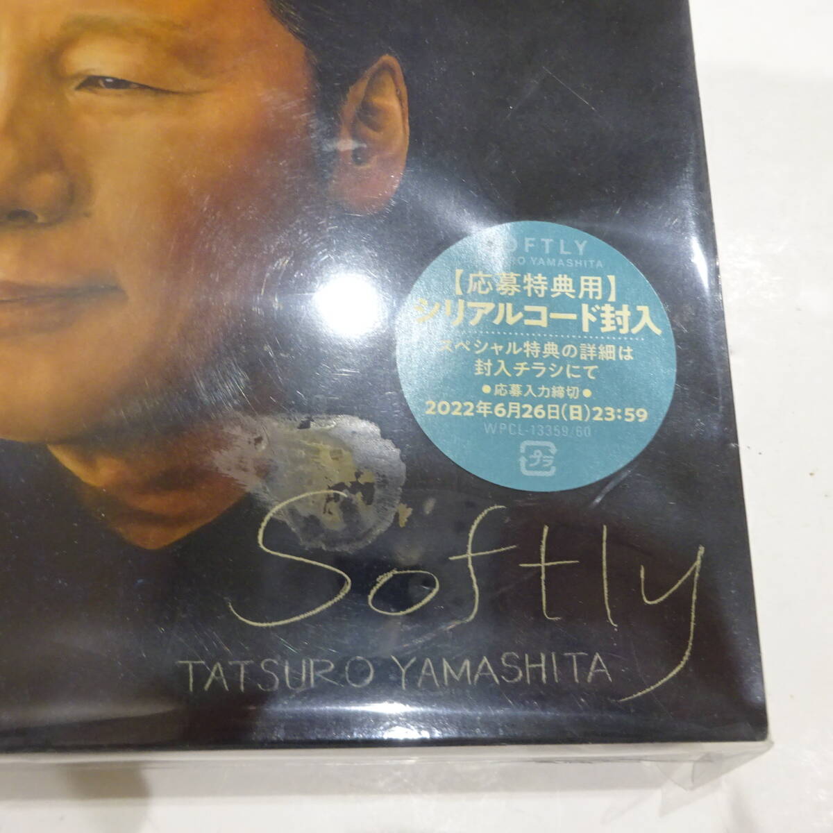 1円～ 未開封 山下達郎 ソフトリー SOFTLY CD 初回盤 プレミアムCD付き 2枚組 音楽 現状品 _画像3