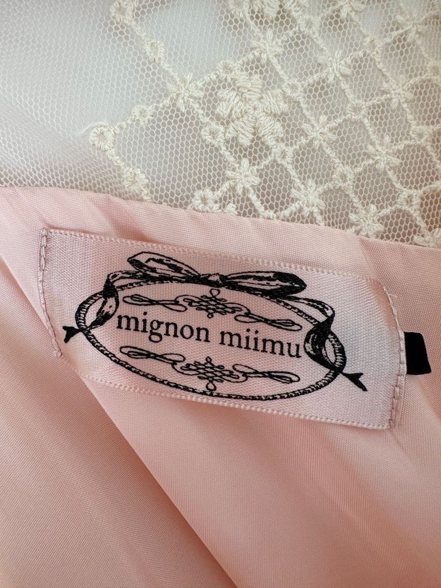 【mignon miimu】ヴィンテージレースワンピース