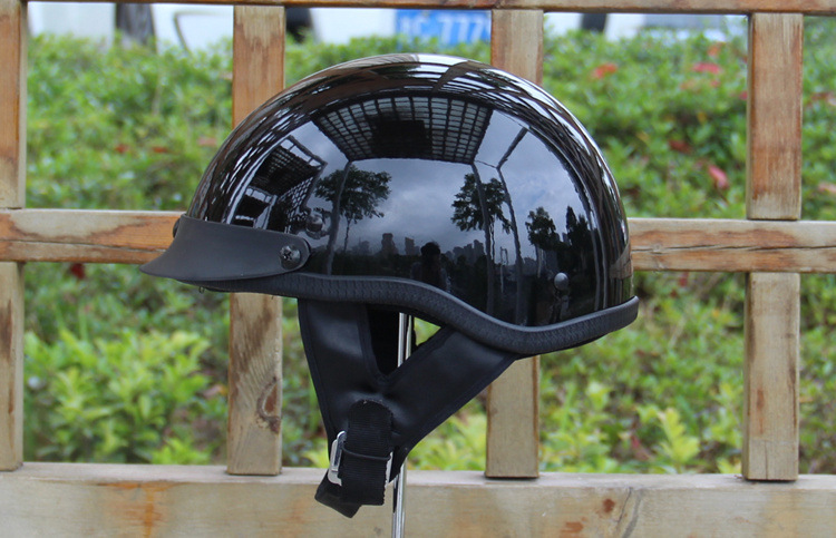 大人気ハーフヘルメット 半帽ヘルメットバイクヘルメット 夏用 ハーフヘルメットM-XXLサイズ選択可能の画像2