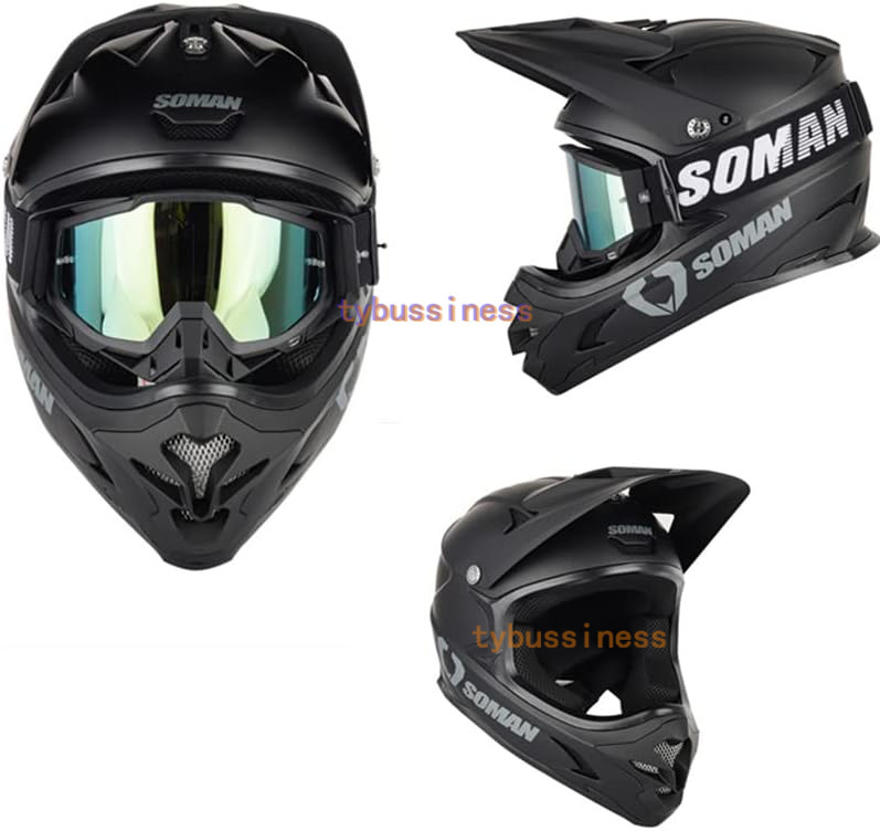 新品フルフェイスヘルメット オフロード ゴーグル付きSM-M9バイク ラリーヘルメット マウンテンオフロードヘルメットの画像2