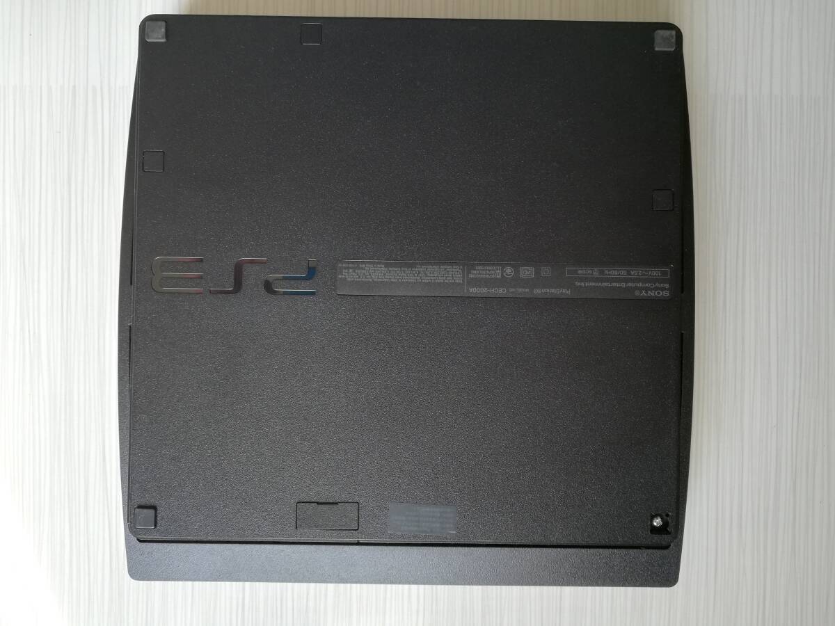 PS3　　　本体　CECH-2000A　ソフト　50本以上　　500GB　　　縦置きスタンド　　封印シールあり