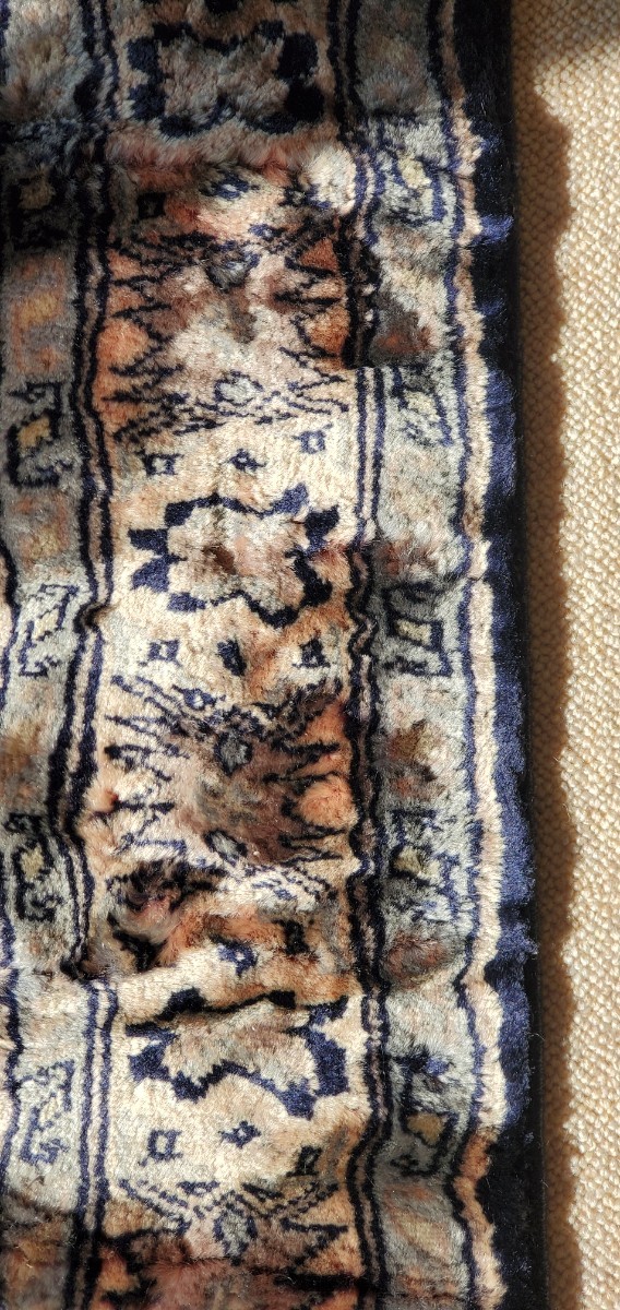 カザフスタン幾何学模様 手織ウール絨毯 希少 約95×163cm 厚み8 カザフスタン幾何学模様 手織ウール絨毯 希少 約95×163cm 厚み8