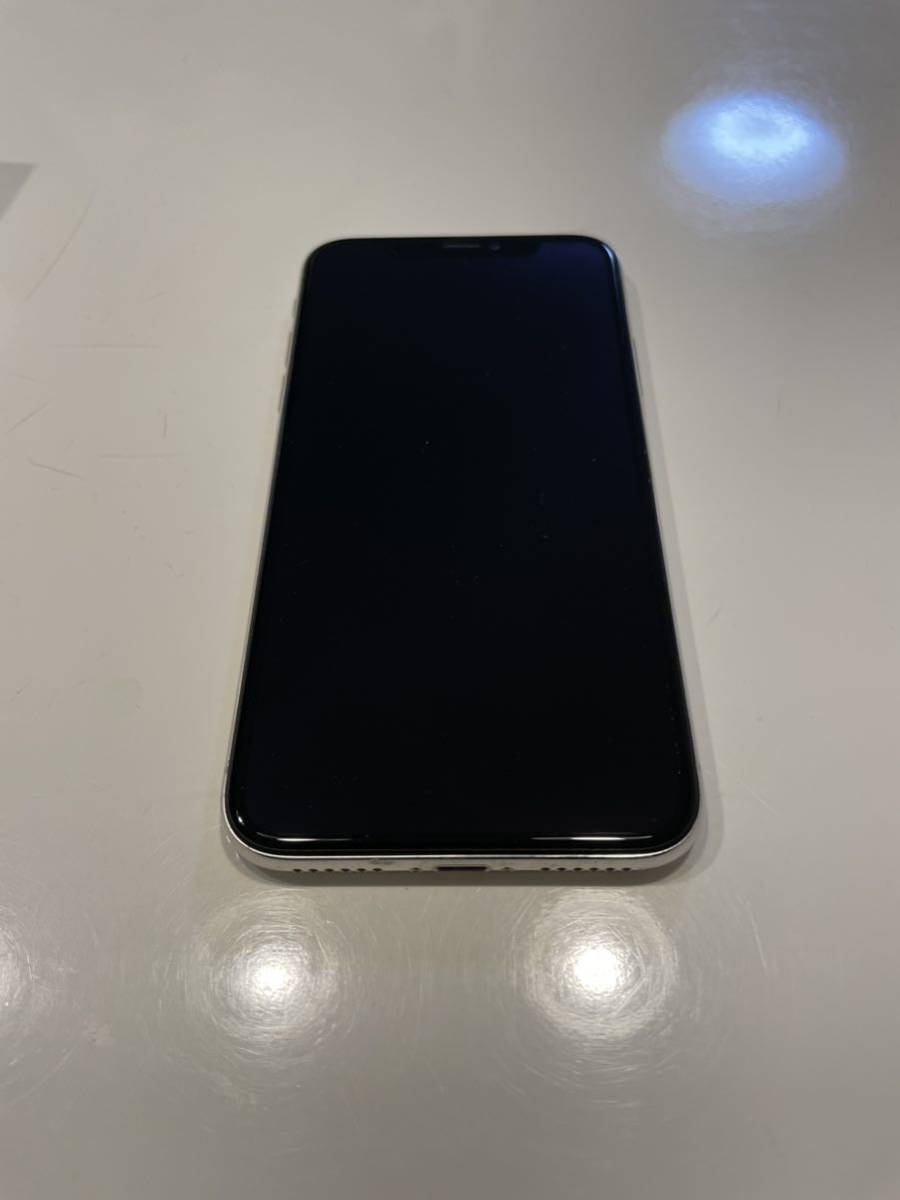 iphone x 64GB 中古品 SIMフリー シルバー バッテリー容量94%_画像2