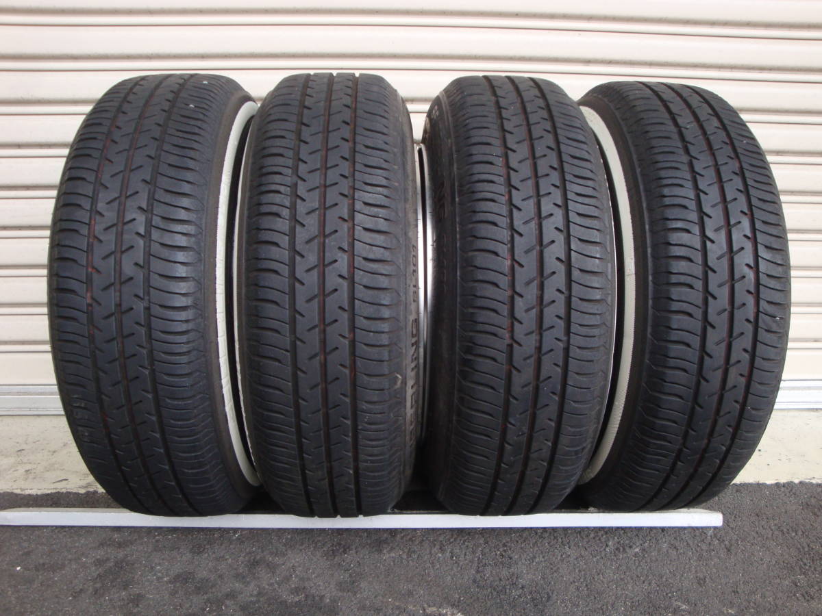 サニートラック等に!SSR マークⅠ 13インチアルミ+SEIBERLING SL101 155/65R13 4本セット!!タイヤプリンター施工済!_画像6