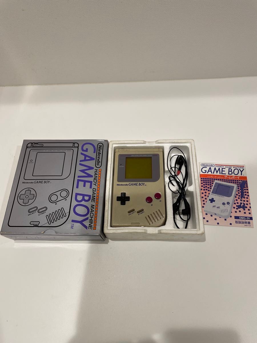 初代ゲームボーイ　箱付き＋ポケモン緑　まとめ売り！