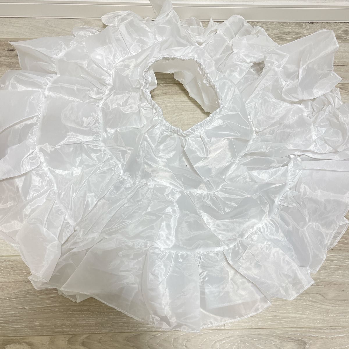 パニエ ホワイト コスプレ スカート ボリューム ロリータ 衣装　50cm パニエスカート 白　ふわふわ　ドレス