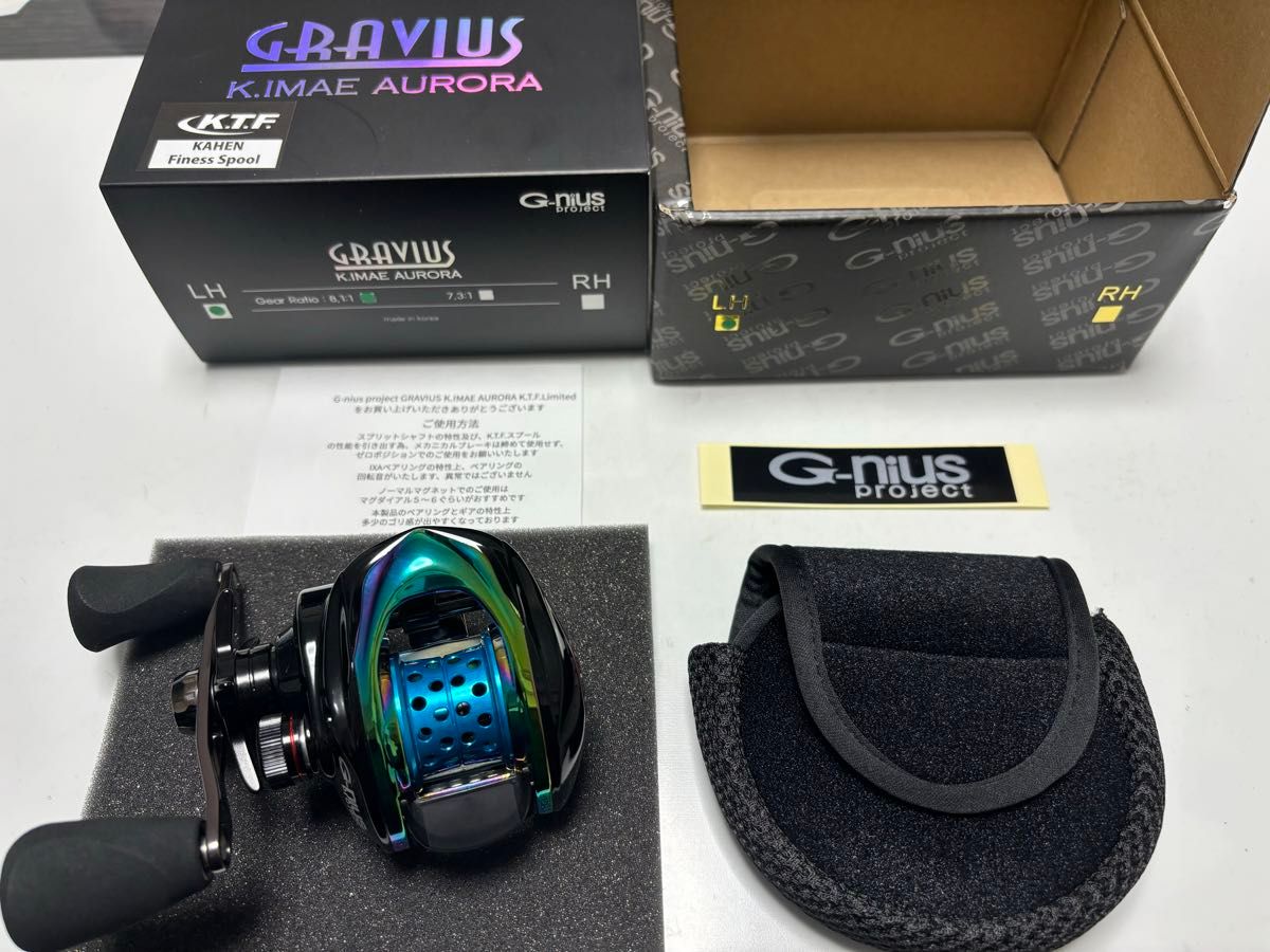 グラビアス オーロラ GRAVIUS K IMAE AURORA K T F フィネス 左 グラビアス オーロラ GRAVIUS K IMAE AURORA K T F フィネス 左